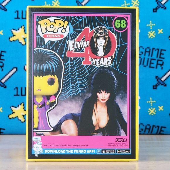 Funko PoP Icons Elvira 40 Years #68 Special Edition Collectible - Picture 4 of 11